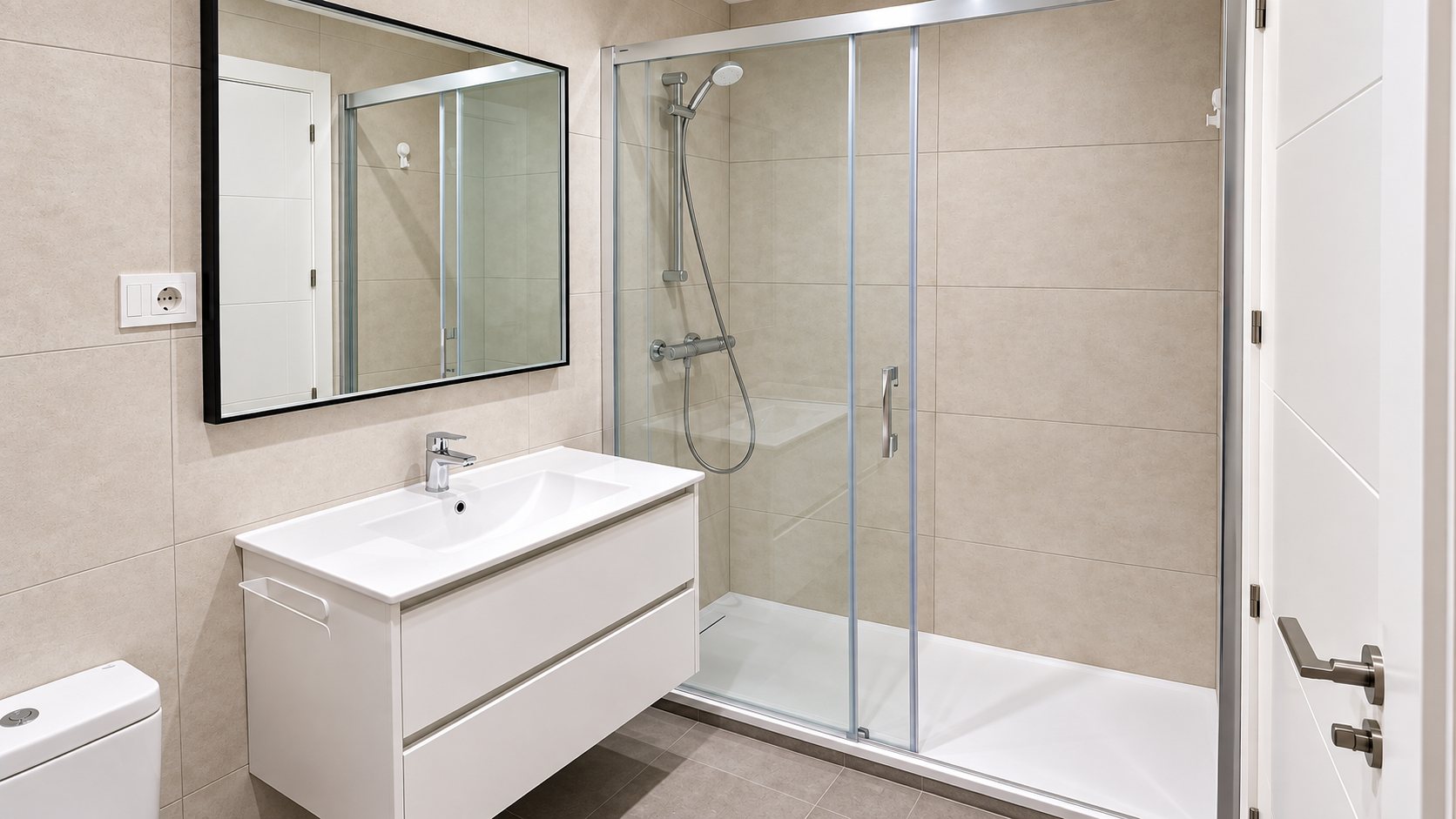 Baño reformado por ADYAN